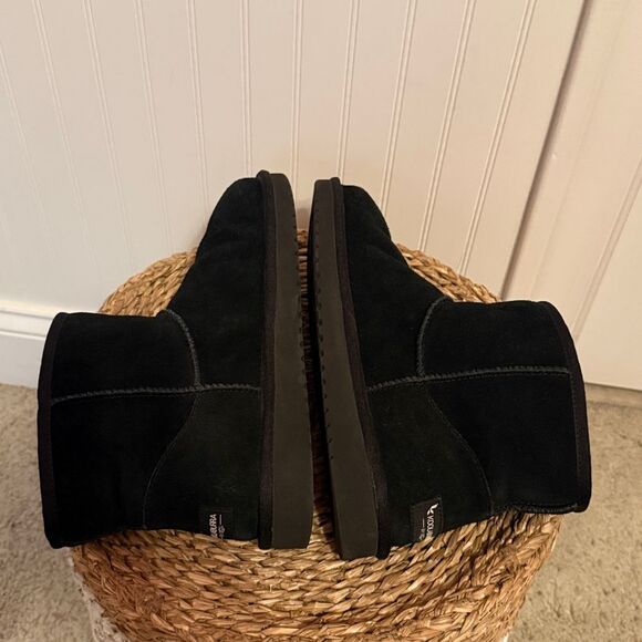 Koolaburra by UGG Black Suede Ankle Boots with Bow - 7 - Great Condition - Picture 4 of 8